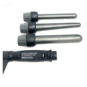 Enzo Milano detachable curling wands.